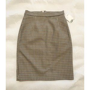 Pattern Pencil Skirt NWT